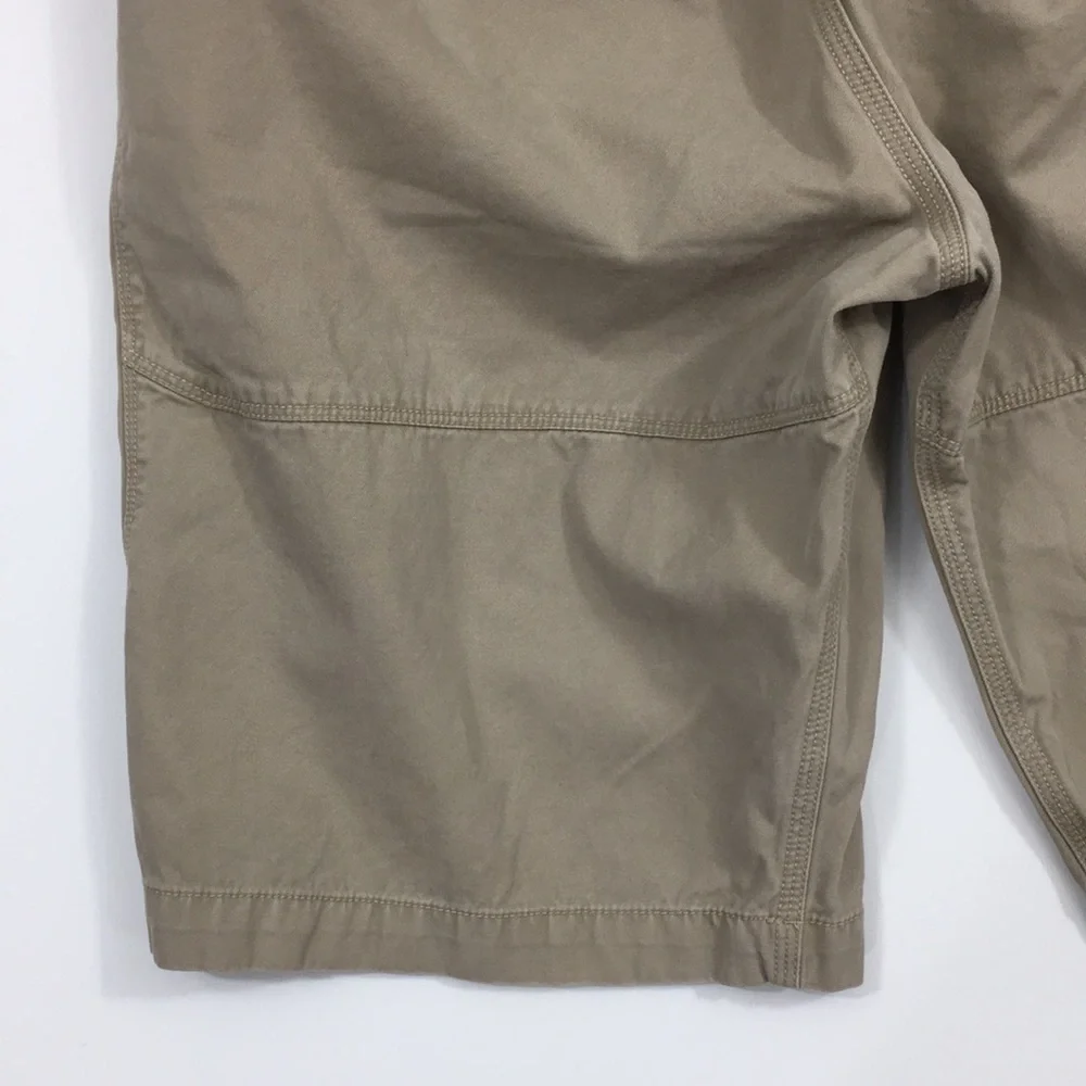 The North Face Tan Chino‎ Shorts Mens Medium Flat Front 100% Cotton